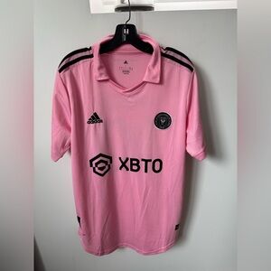 Adidas Inter Miami Lionel Messi #10 Pink Jersey MLS Soccer Shirt Size L
